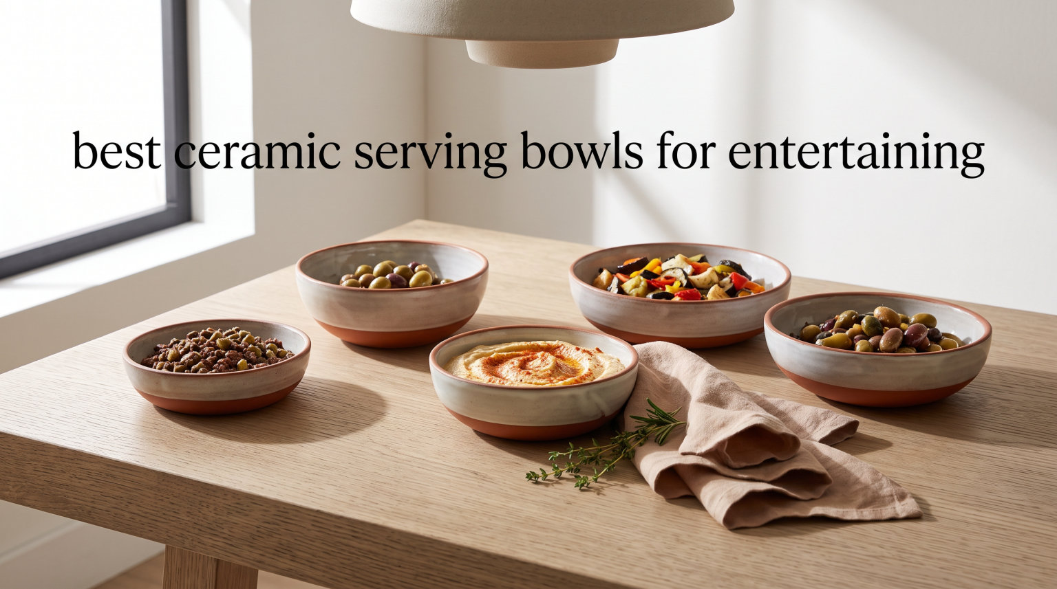 best ceramic serving bowls for entertaining
