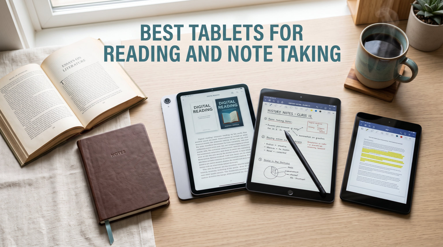 best tablets for reading and note taking