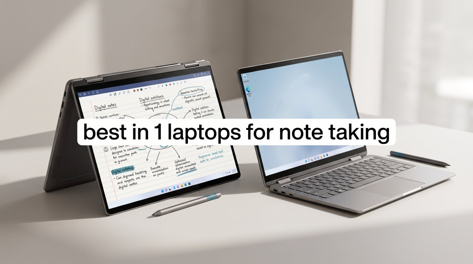 best 2 in 1 laptops for note taking