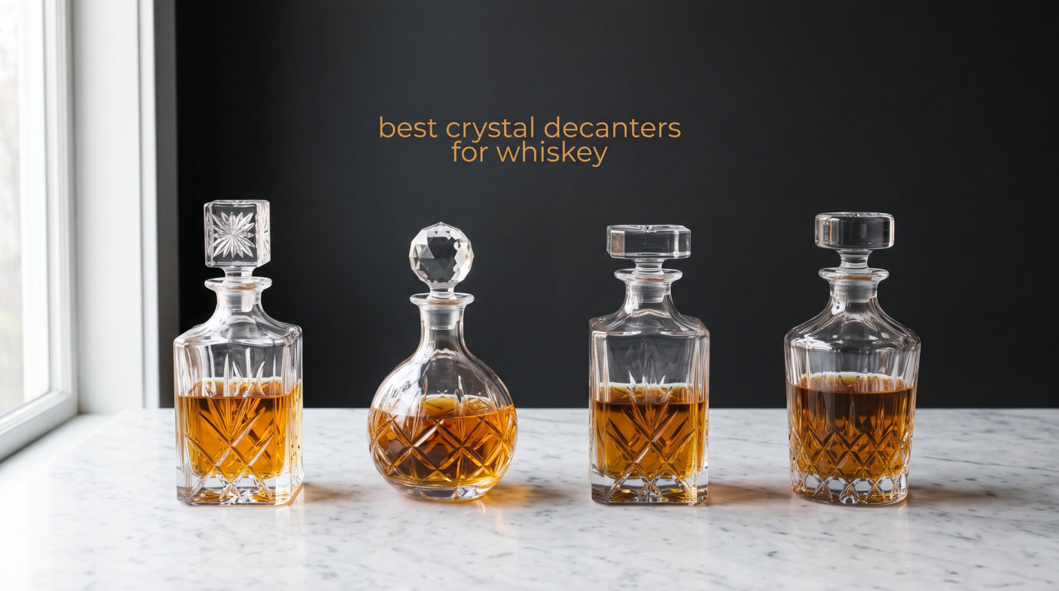 best crystal decanters for whiskey