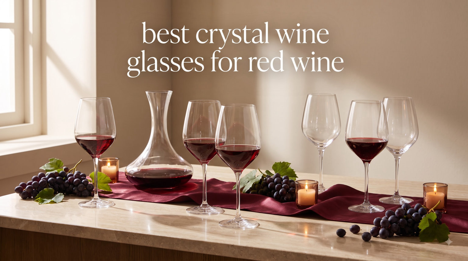 best crystal wine glasses for red wine