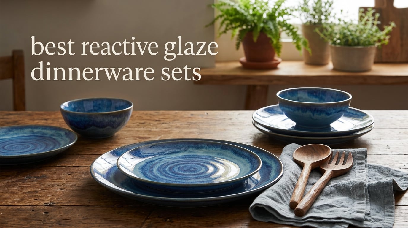 best reactive glaze dinnerware sets