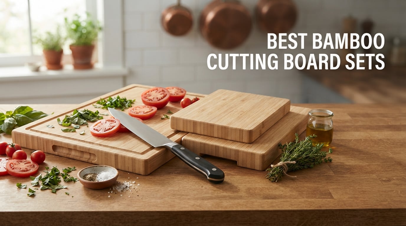 best bamboo cutting board sets