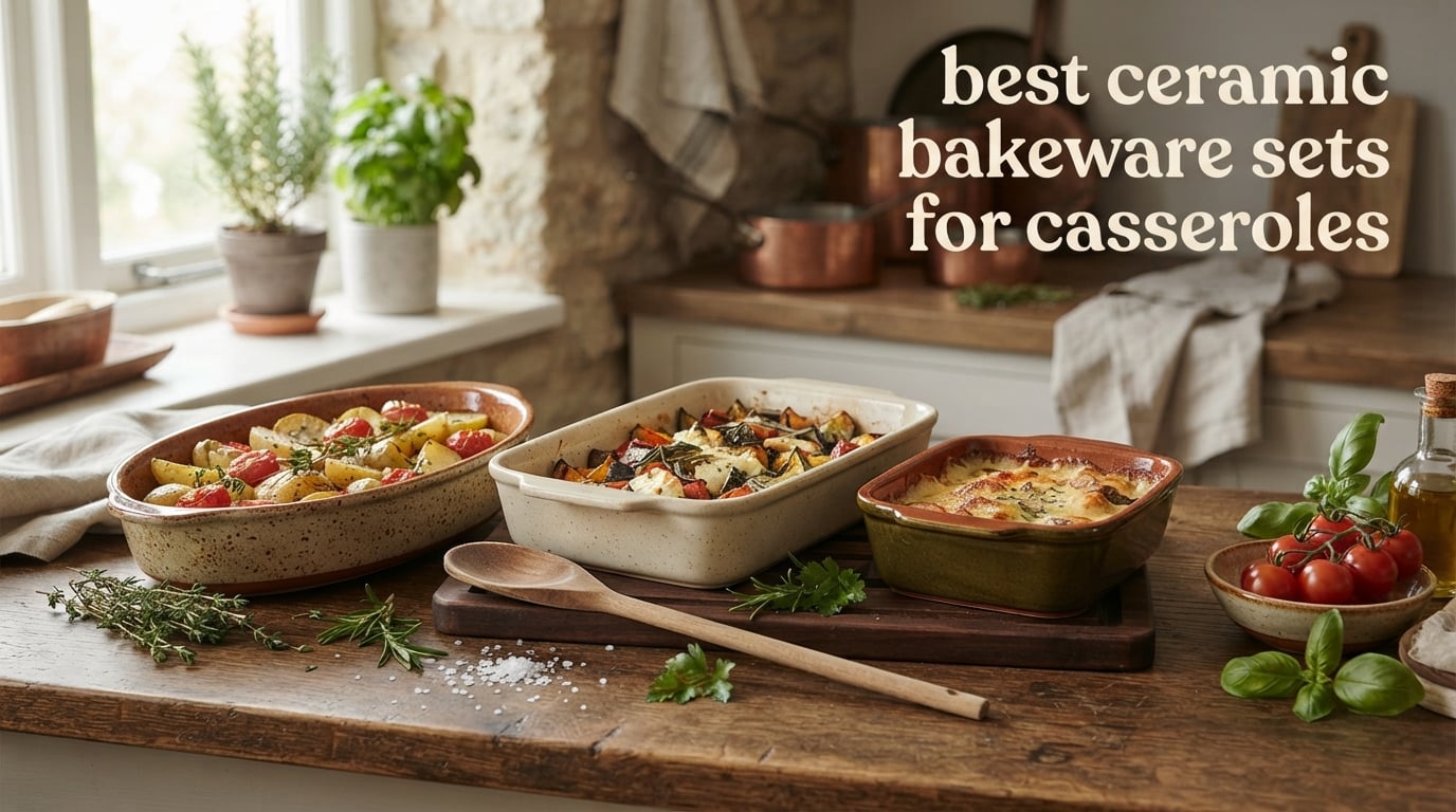 best ceramic bakeware sets for casseroles