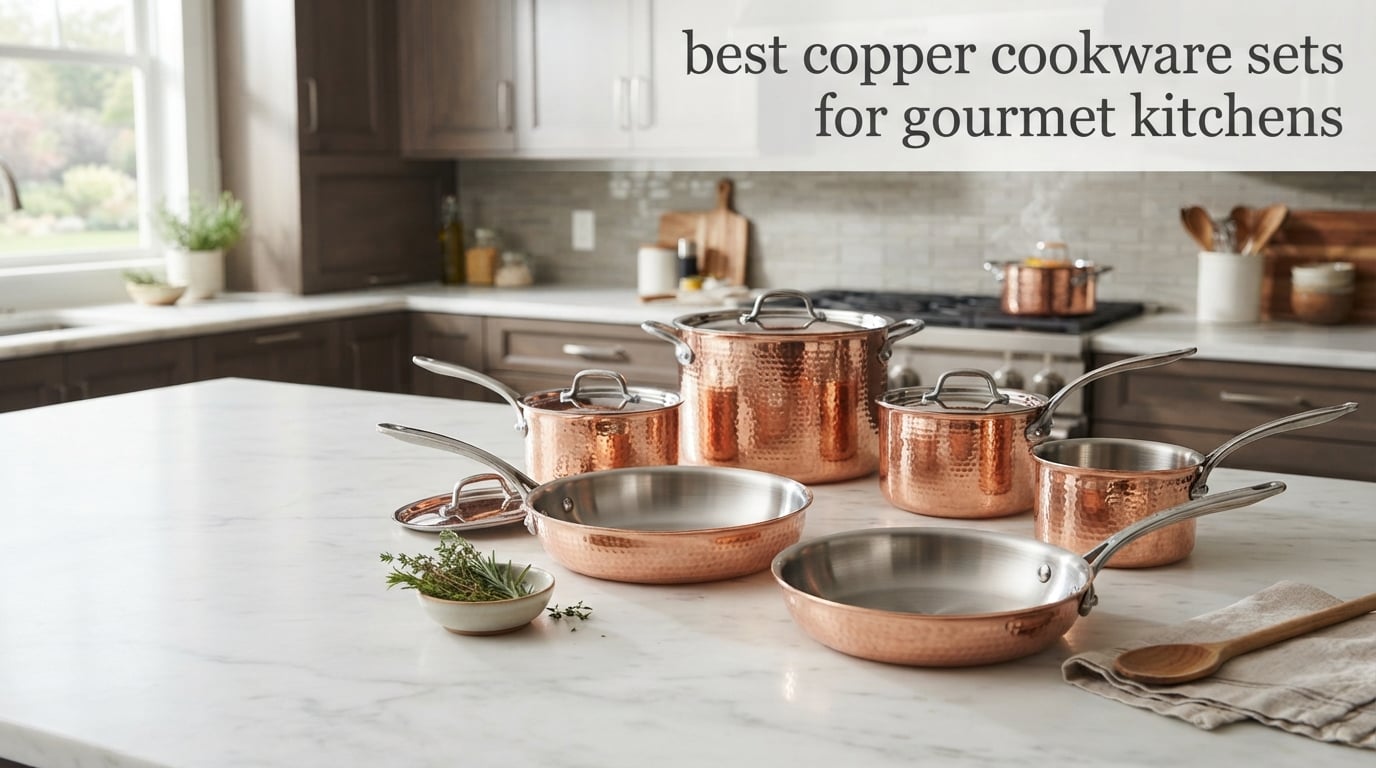 best copper cookware sets for gourmet kitchens