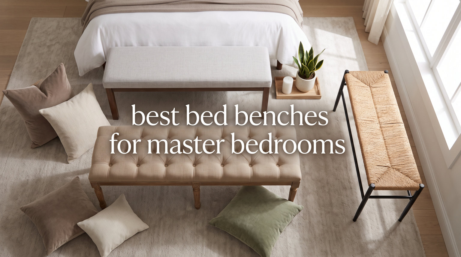 best bed benches for master bedrooms