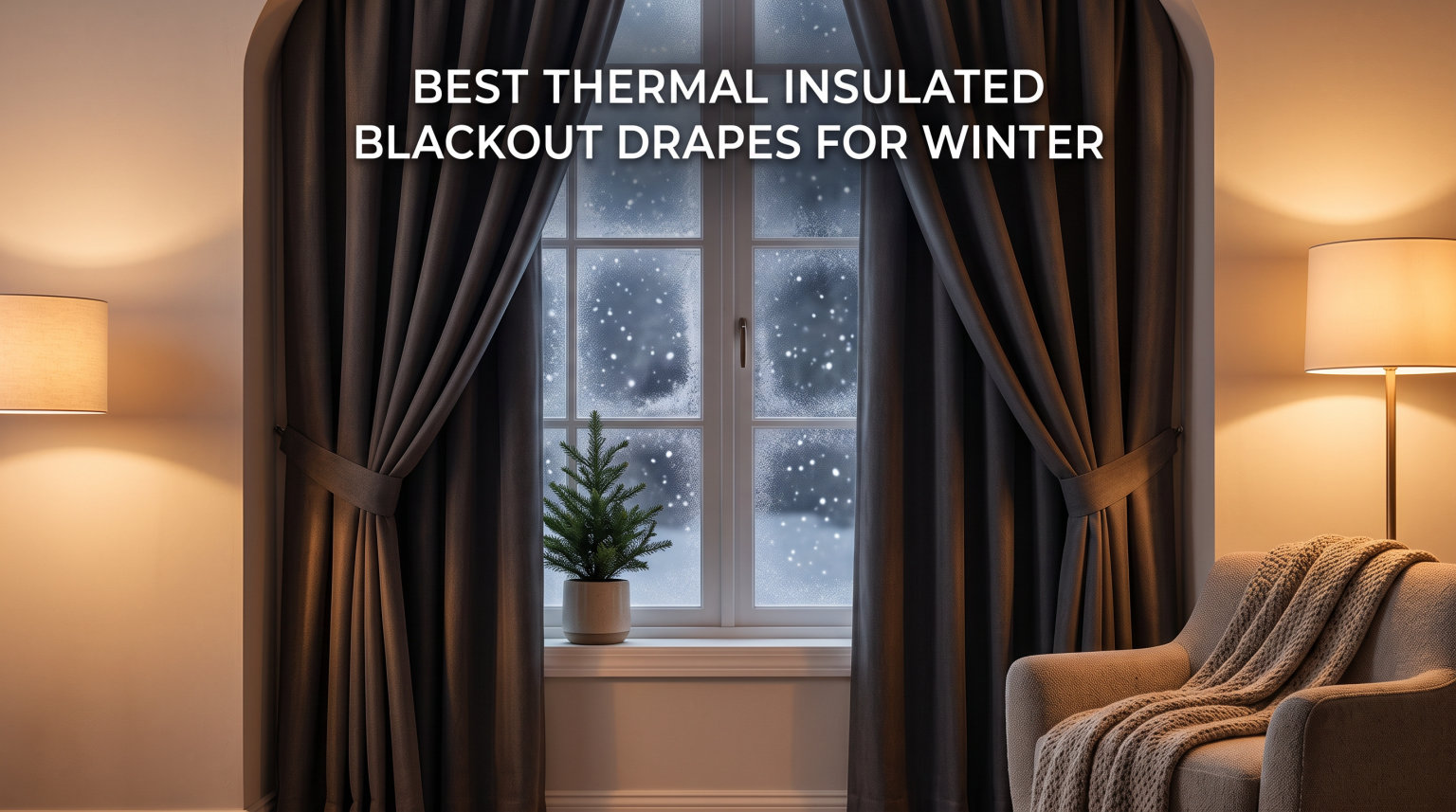 best thermal insulated blackout drapes for winter