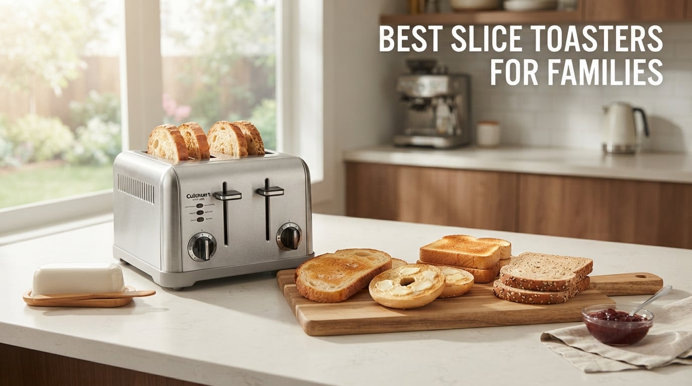 best 4 slice toasters for families