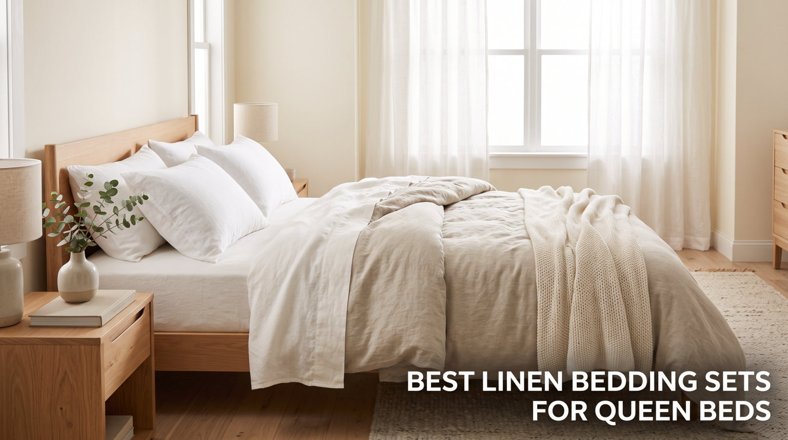 best linen bedding sets for queen beds