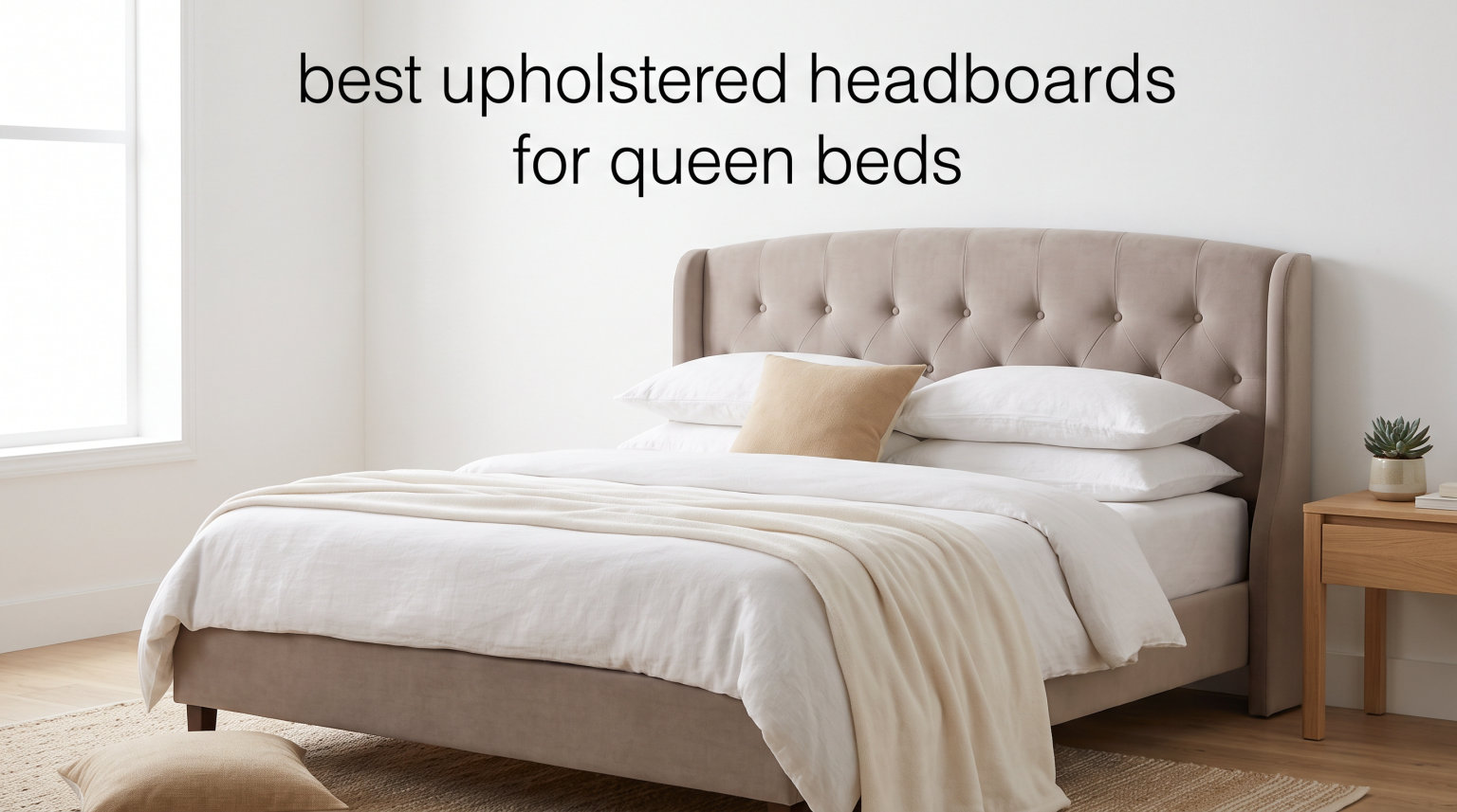 best upholstered headboards for queen beds