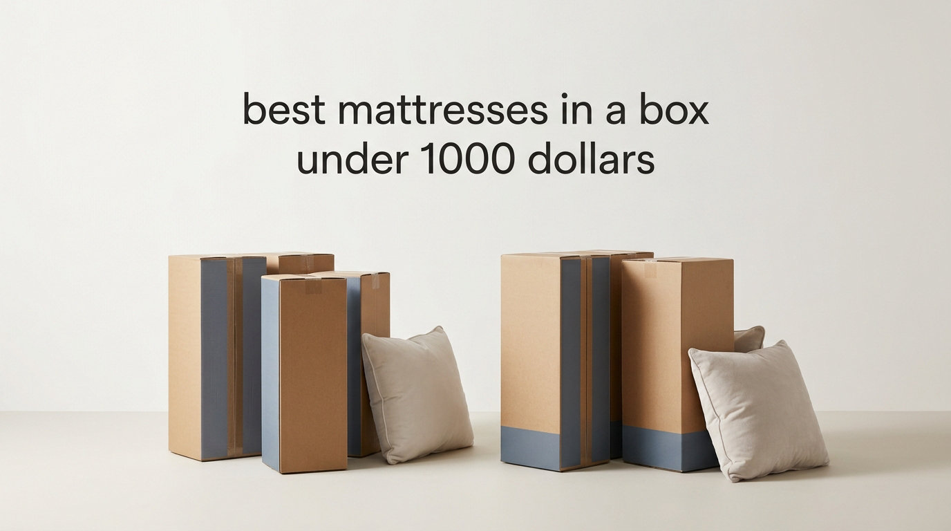 best mattresses in a box under 1000 dollars