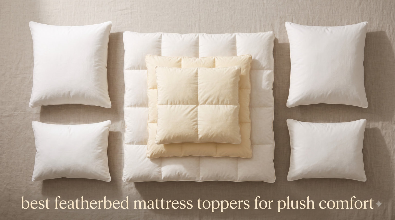 best featherbed mattress toppers for plush comfort
