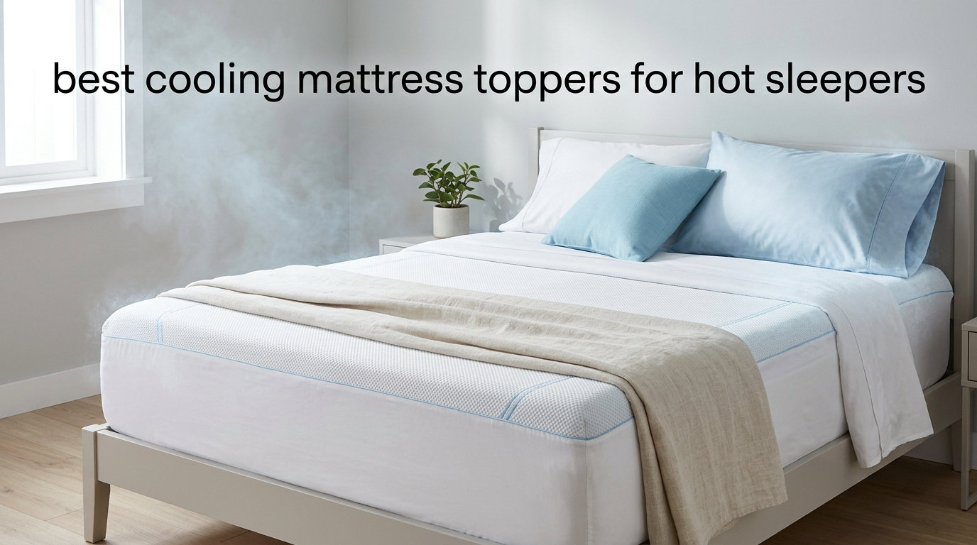 best cooling mattress toppers for hot sleepers
