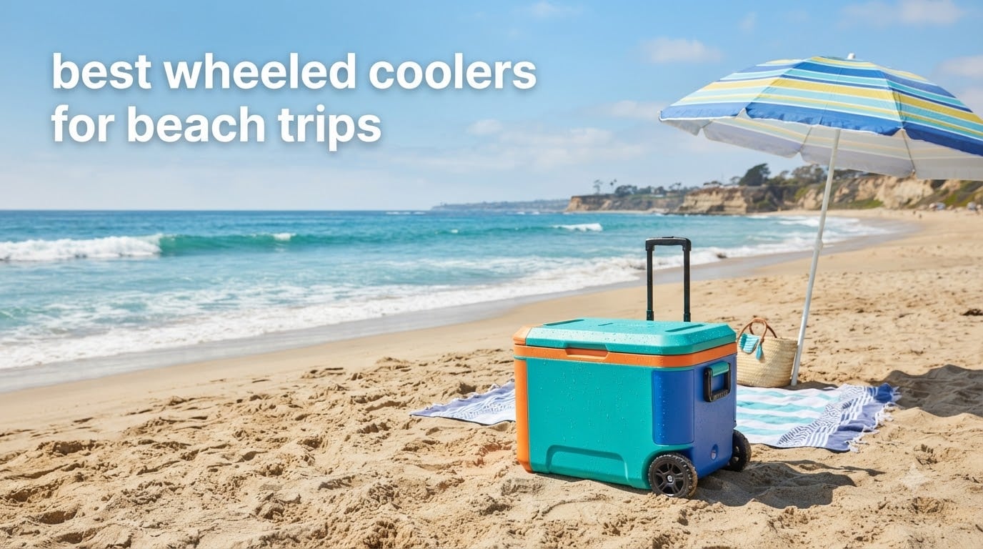best wheeled coolers for beach trips