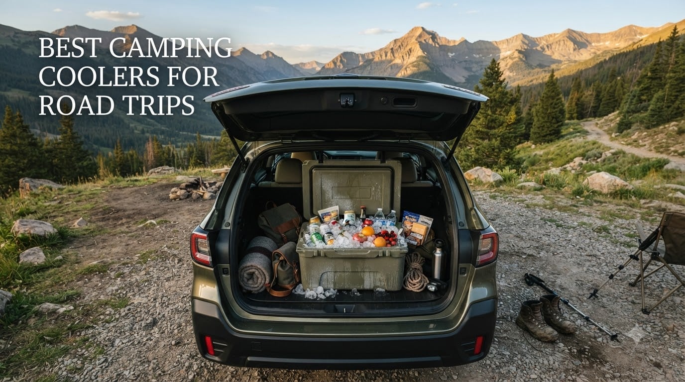 best camping coolers for road trips