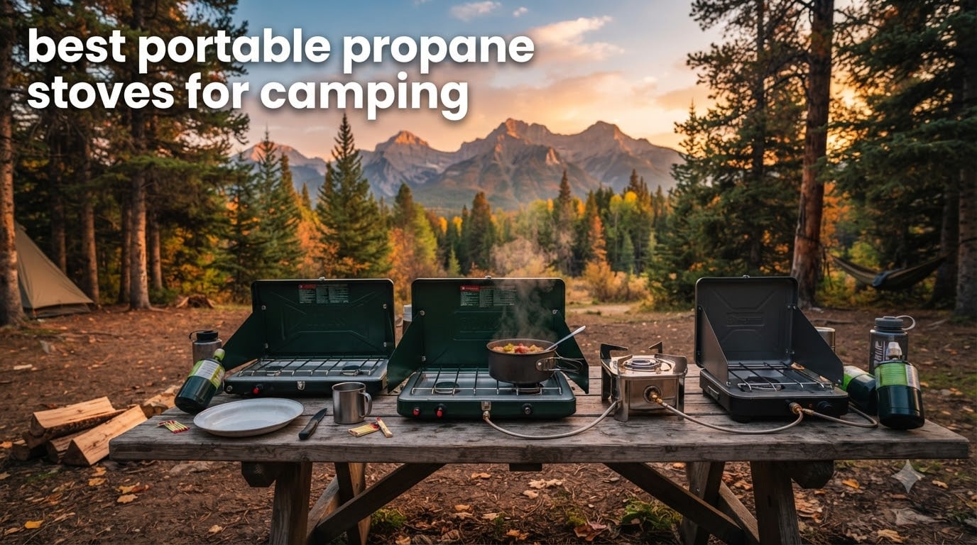 best portable propane stoves for camping