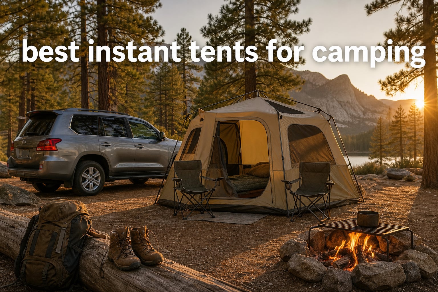 best instant tents for camping