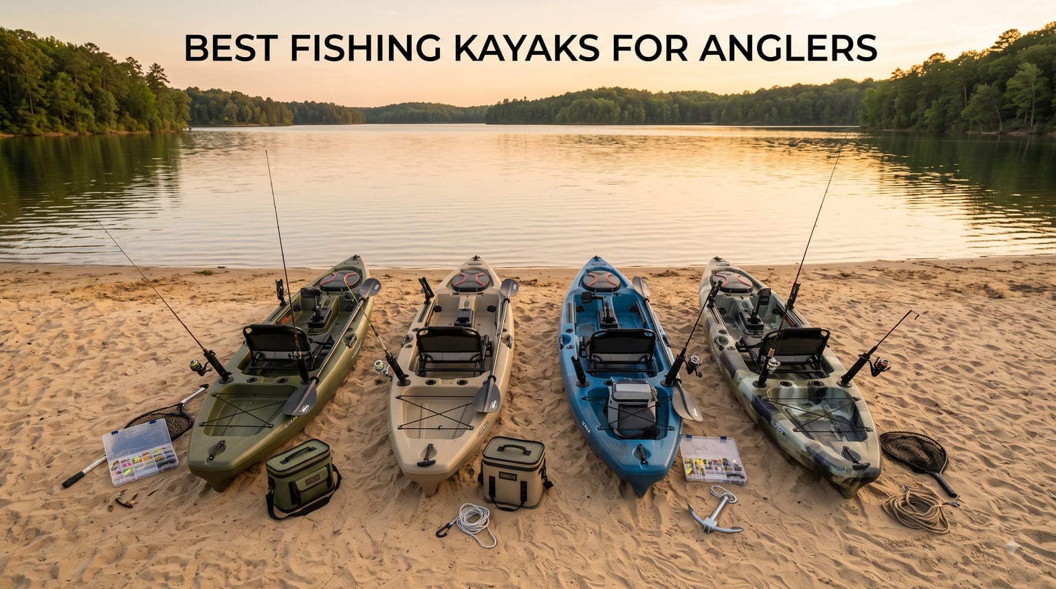 best fishing kayaks for anglers