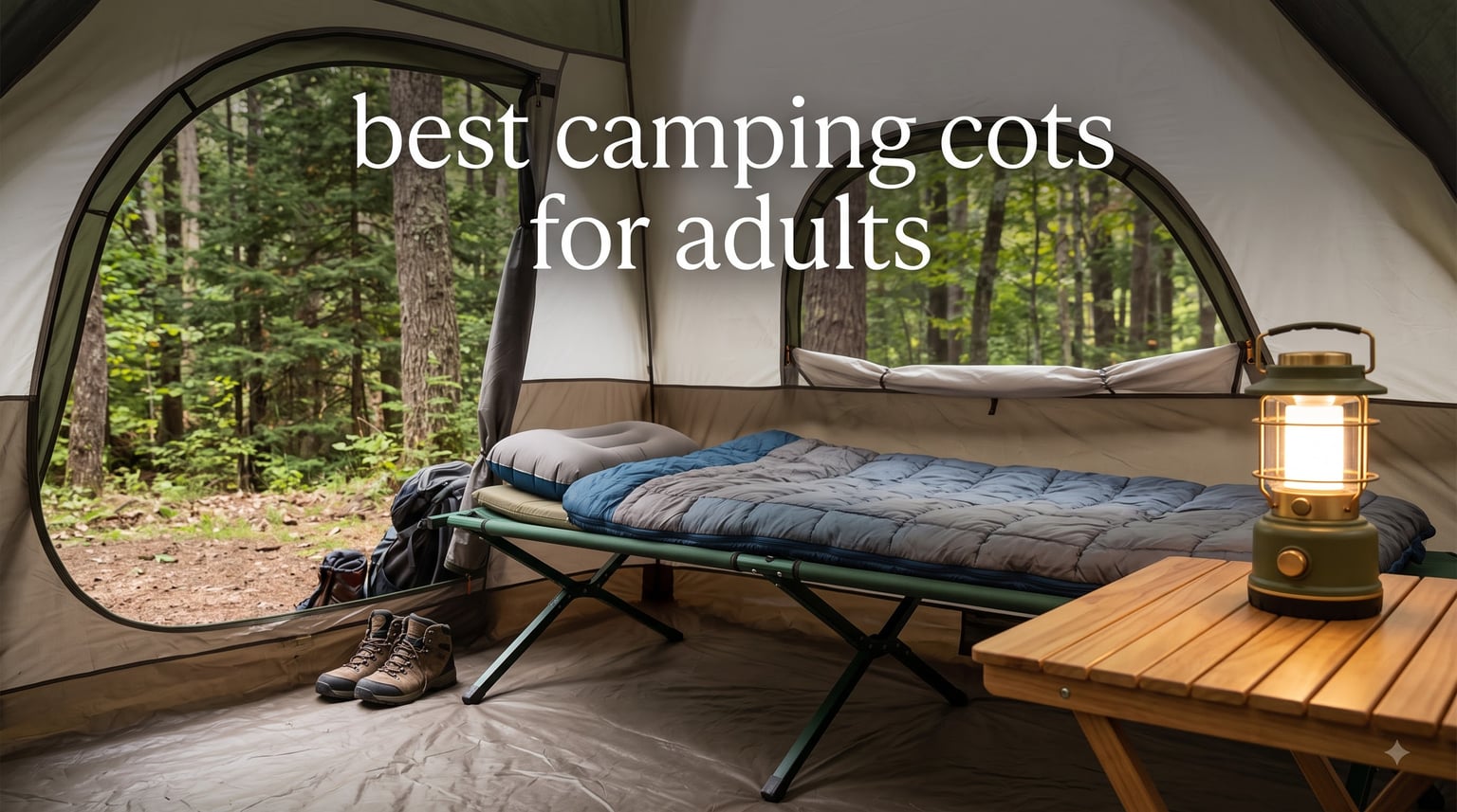 best camping cots for adults