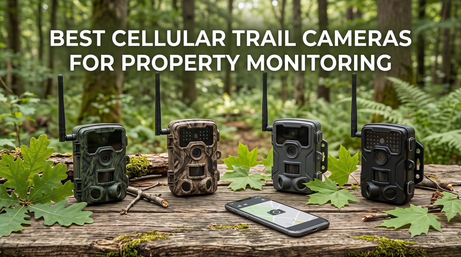 best cellular trail cameras for property monitoring