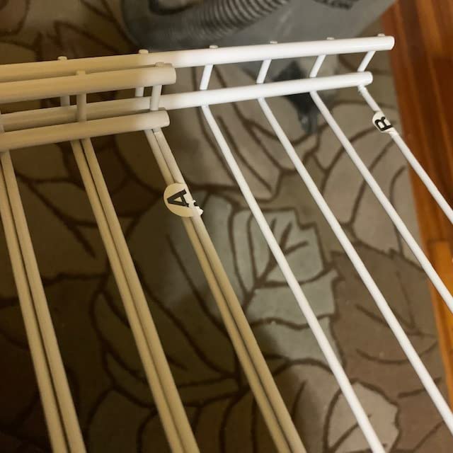 Rubbermaid Configurations Custom Closet Kit 4-8 Ft. Adjustable Metal Wire Shelving White Finish Expandable Organization System customer photo 2