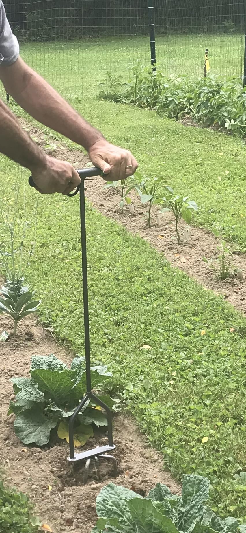 Yard Butler Twist Tiller garden cultivator & hand tiller heavy duty garden claw hand tool - ITNT-4 customer photo 1