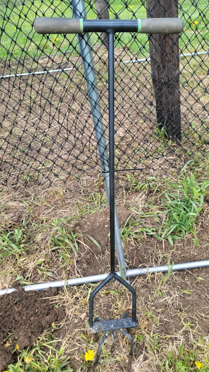 Yard Butler Twist Tiller garden cultivator & hand tiller heavy duty garden claw hand tool - ITNT-4 customer photo 2