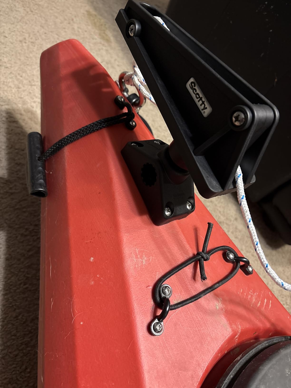 Scotty #276 Anchor Lock, w/ 0241 Side / Deck Mount | For Small Boats, Heavy-Duty Construction, Boating, Kayak & Inflatable Accessory customer photo 2