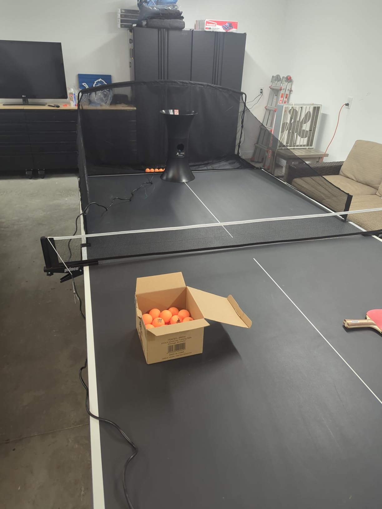 iPong Original Table Tennis Trainer Robot customer photo 1