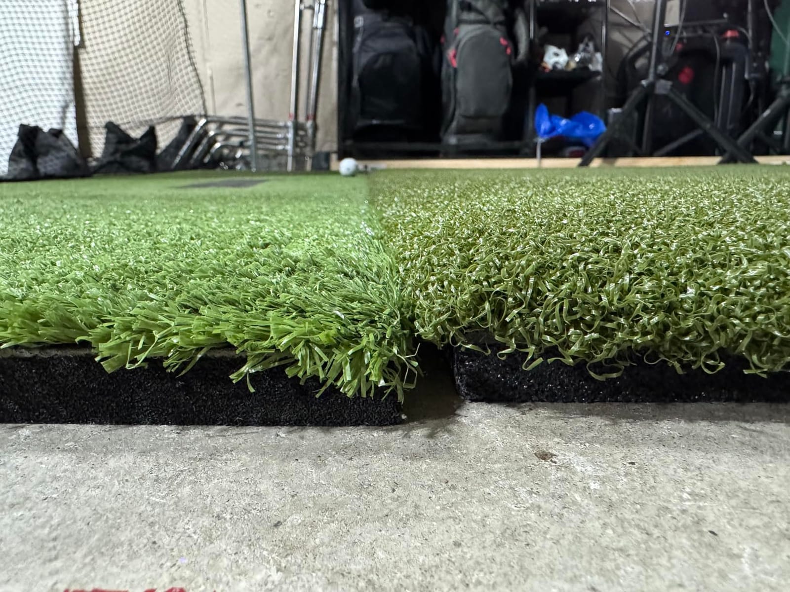 The Original Country Club Elite by Real Feel Golf Mats 4' X 5' Simulator Size Golf Mat | Heavy Duty Commercial Practice Mat | Accepts A Real Tee | Swing Down and Through | Indoor/Outdoor customer photo 1