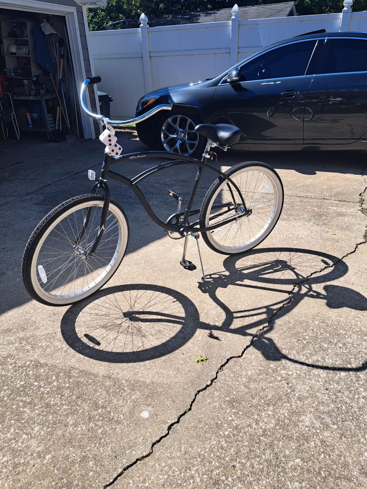 Firmstrong Urban Man Beach Cruiser Bicycle, 7 Speed customer photo 1
