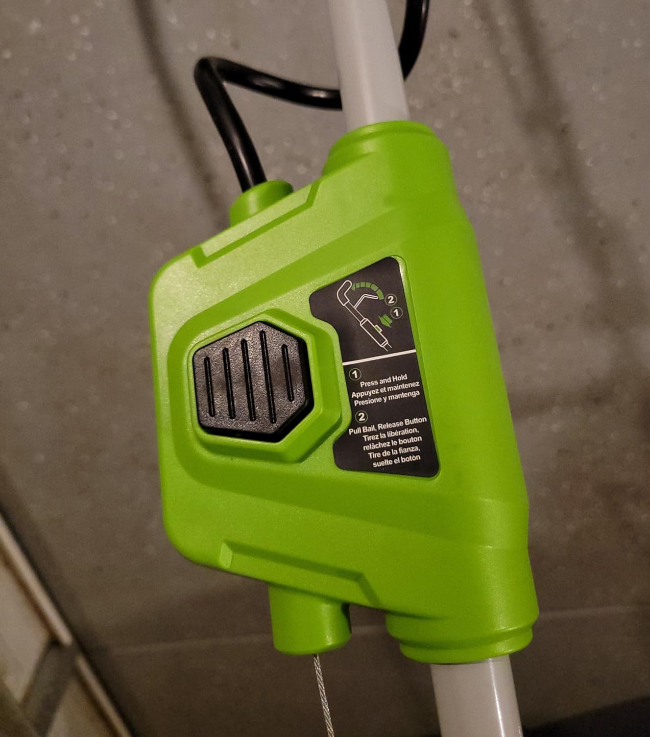 Greenworks 40V 16 in Push Lawn Mower, 4.0 Ah Battery and Charger customer photo 1