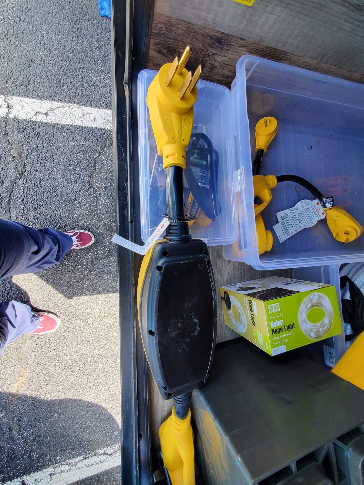 Power Grip Camper/RV 30-Amp Voltage Protector - Features Integrated Surge Protection of Up to 2,800 Joules & Diagnostic LEDs Indicate Wiring Faults (55301) customer photo 1