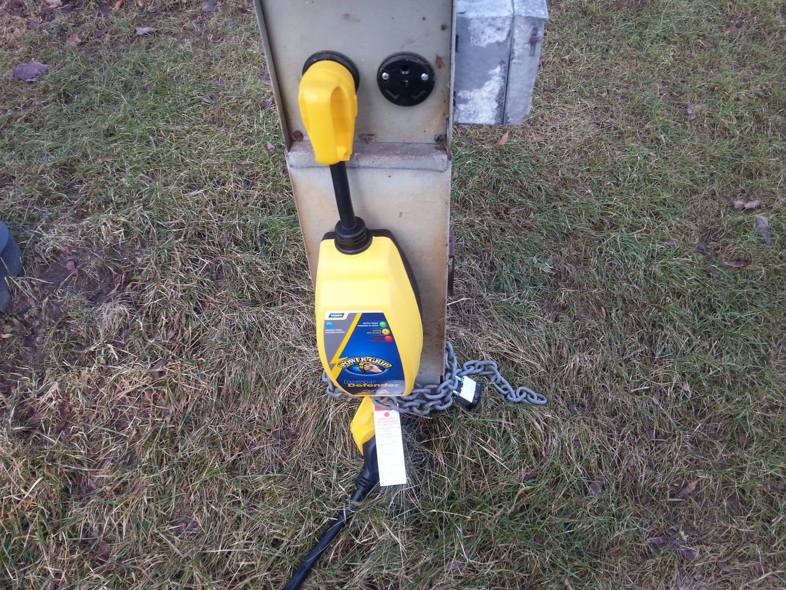 Power Grip Camper/RV 30-Amp Voltage Protector - Features Integrated Surge Protection of Up to 2,800 Joules & Diagnostic LEDs Indicate Wiring Faults (55301) customer photo 2