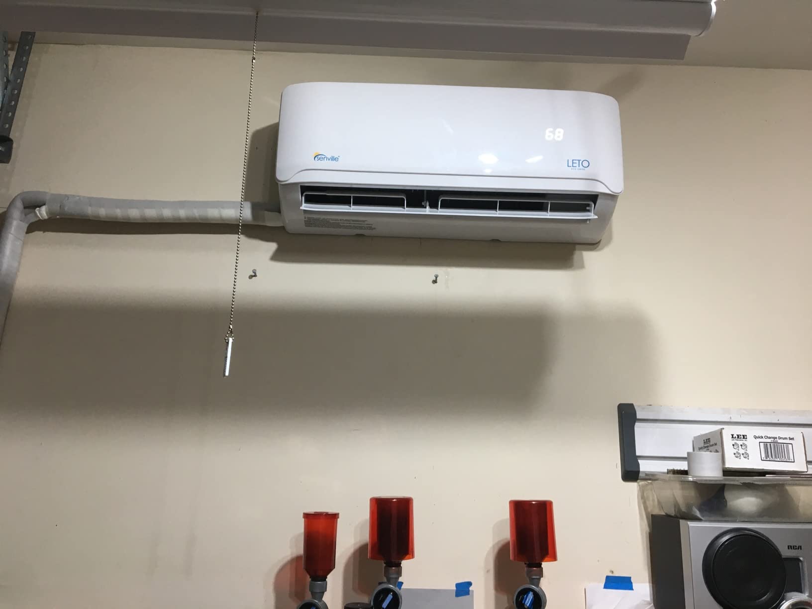 Senville LETO Mini Split Air Conditioner, Heat Pump, White, 9000 BTU | Ductless, Wall Mounted, Works with Alexa, Quiet Operation, 0.75 Ton, 110/120V, Energy Efficient Inverter customer photo 1