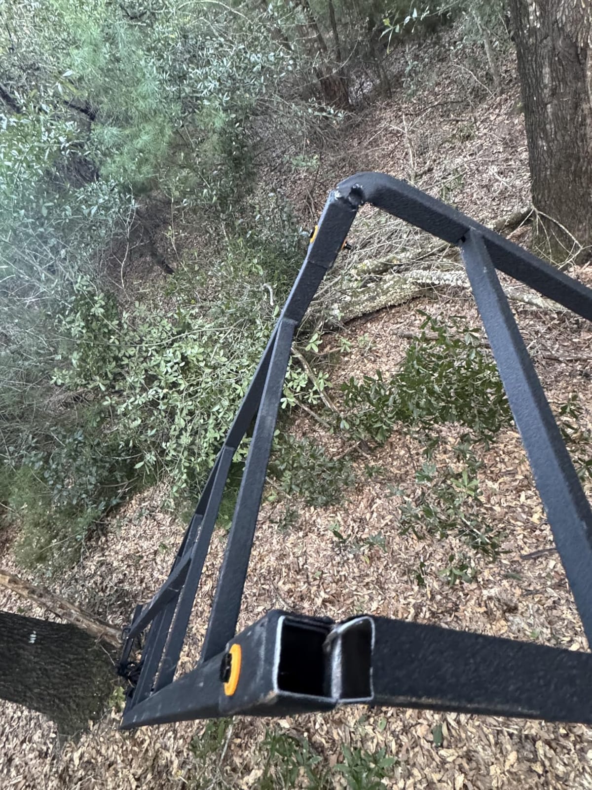 Muddy 2-Person Ladder Tree Stand for Deer Hunting, 17' Tall, Black | The Partner customer photo 1