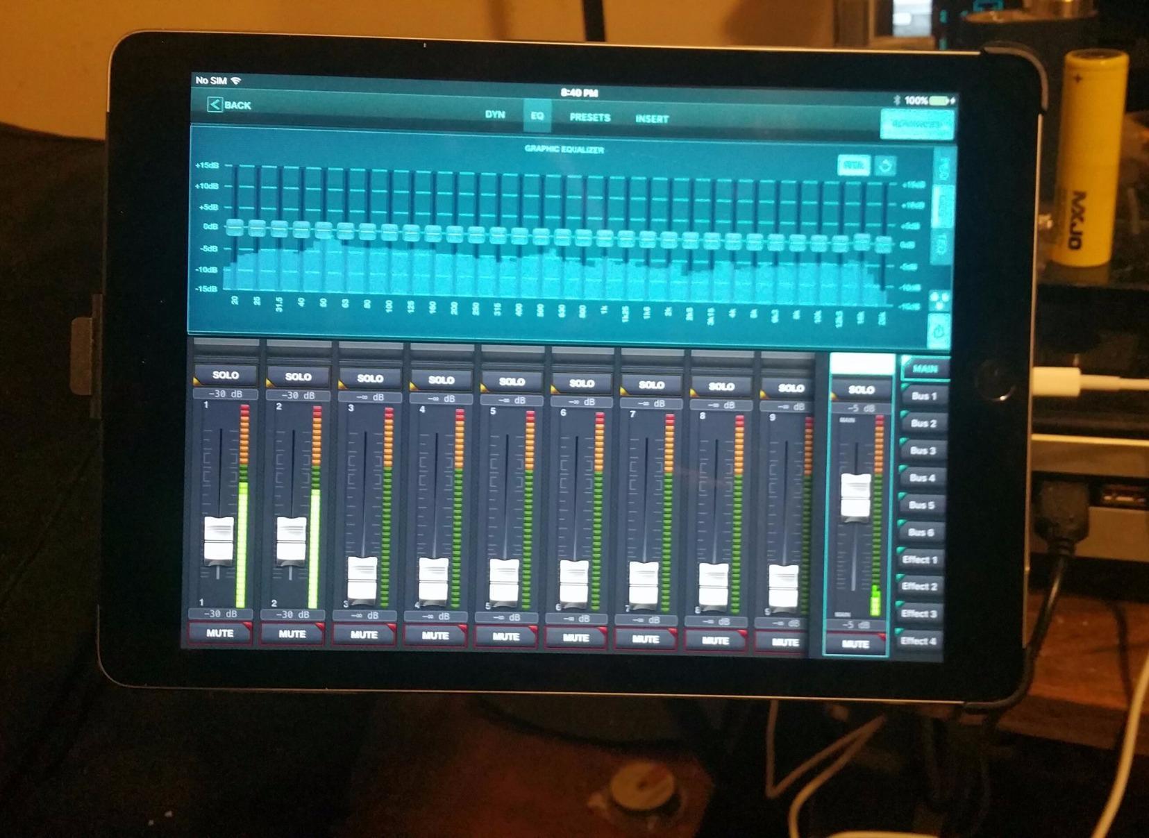 Behringer X AIR XR12 12-Input Digital Mixer for iPad/Android Tablets with 4 Programmable Midas Preamps, 8 Line Inputs, Integrated Wifi Module and USB Stereo Recorder customer photo 2