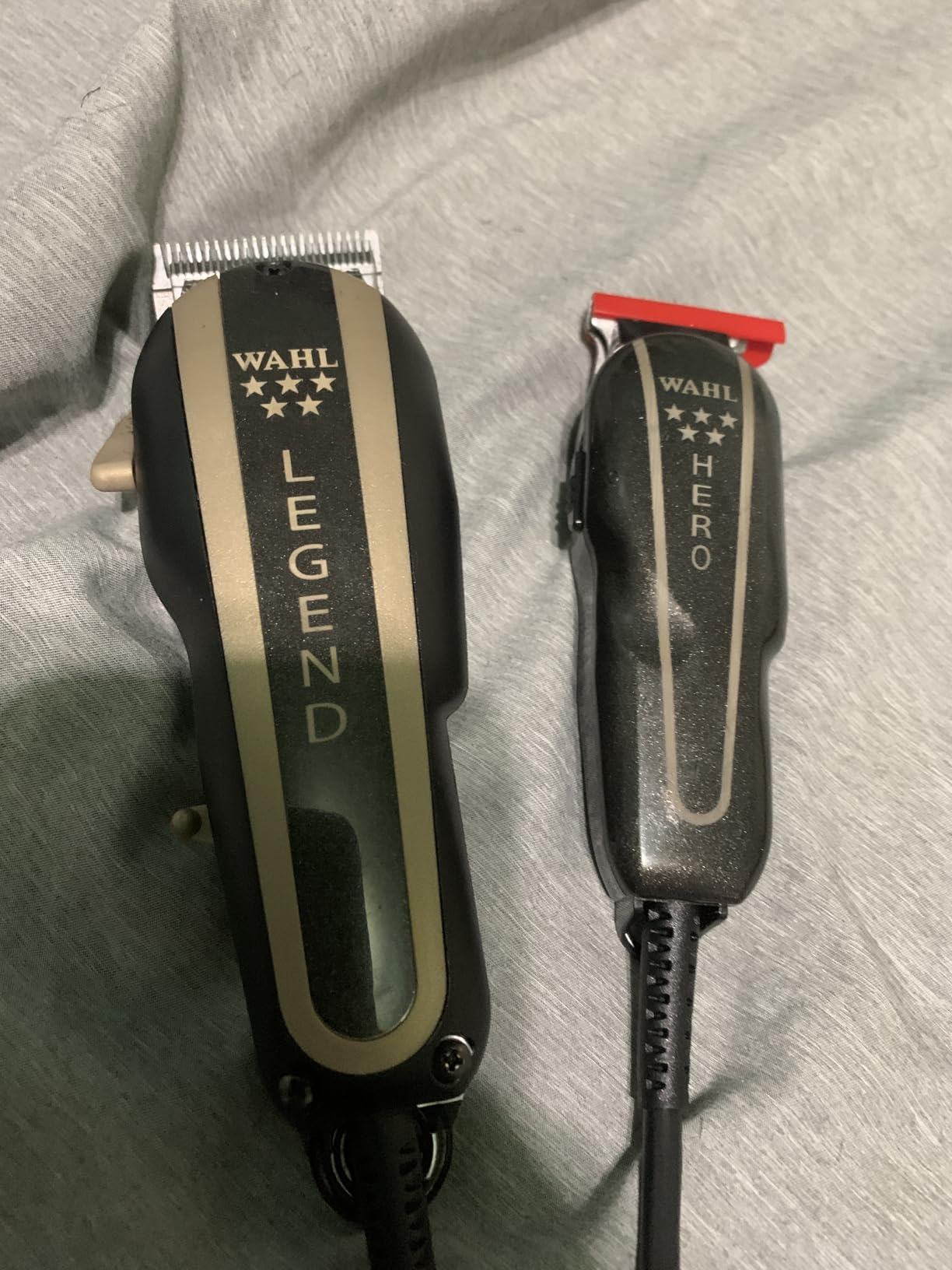 Wahl Professional 5-Star Barber Combo, Corded Legend Clipper & Hero T-Blade Trimmer Set, Black/Gold Finish customer photo 1