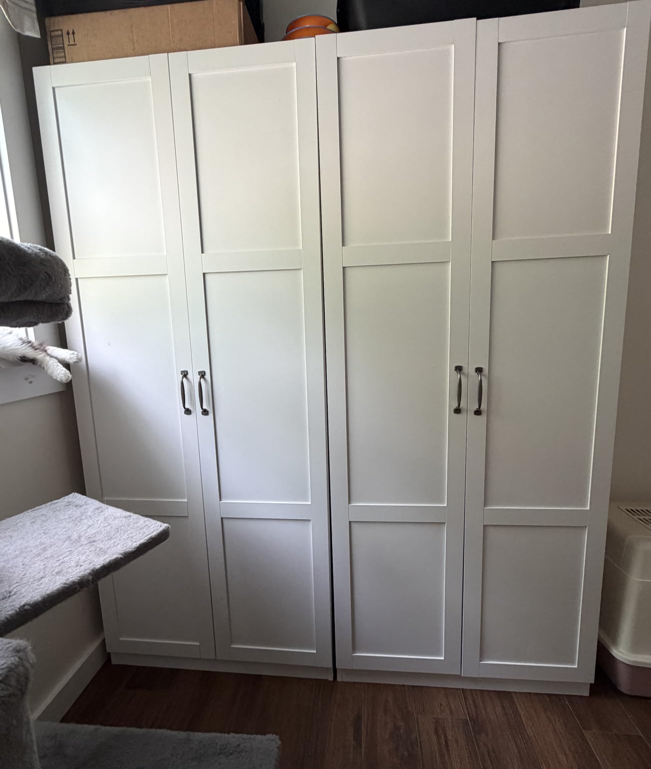 Sauder Select Storage Cabinet / Pantry Cabinets, White Finish customer photo 1