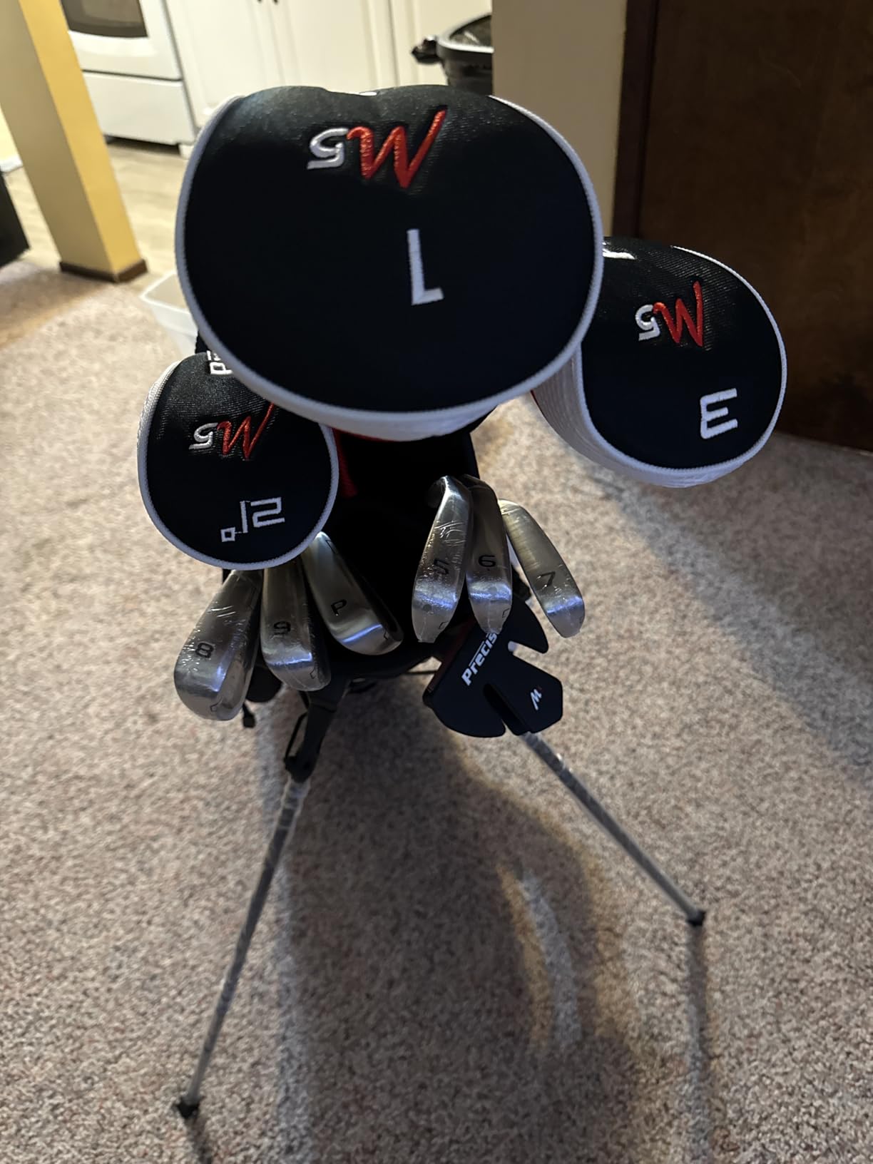Precise M5 Men's Golf Set - 460cc Driver, Fairway Wood, Hybrid, 5-PW Irons, Putter & Stand Bag | Complete 14-Piece Golf Club Set customer photo 1