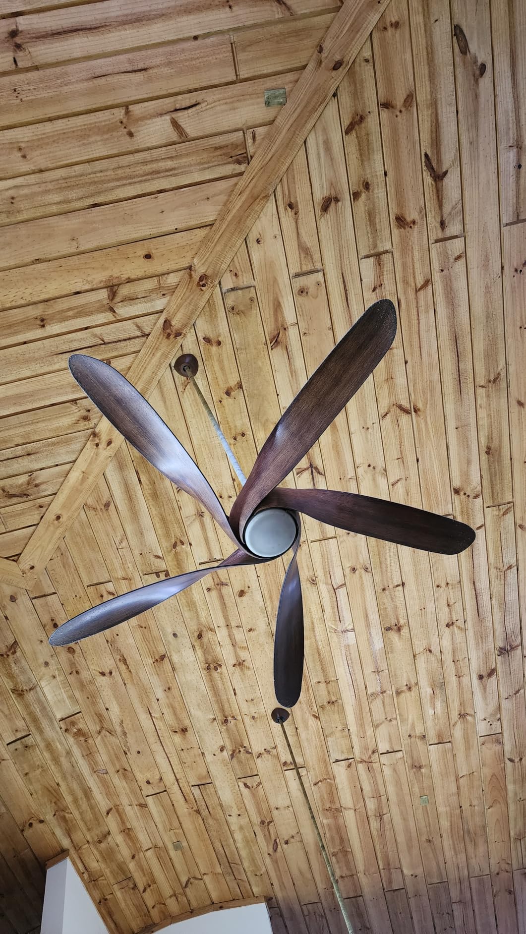 Minka-Aire F905L-DK Artemis XL5 62 Inch Ceiling Fan with LED Light and DC Motor in Distressed Koa Finish customer photo 1