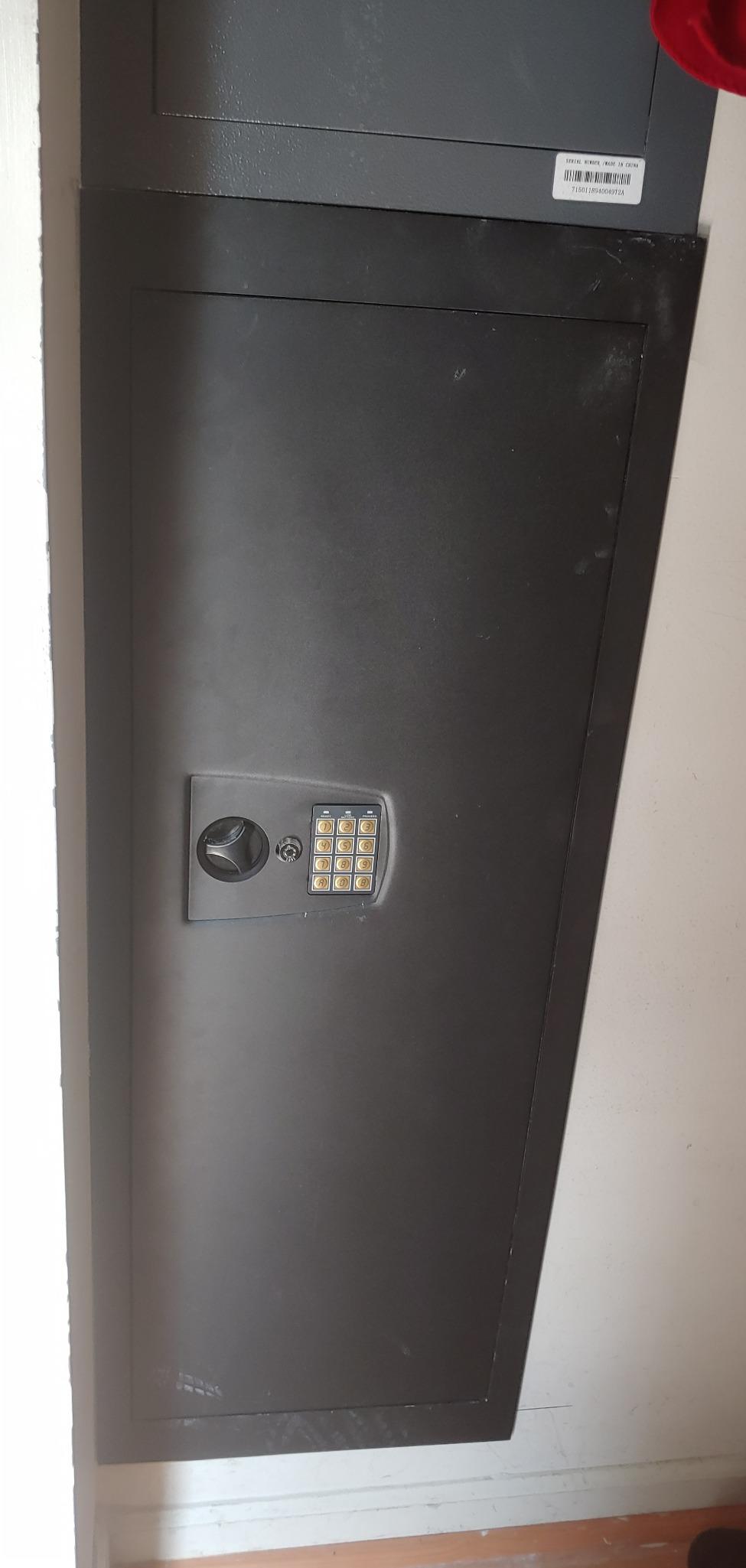 SnapSafe in Wall Long Gun Safe - Secure Heavy Duty Flush Security Safe with Digital Keypad - Use as a Gun Cabinet, Rifle Safe, or Home Safe for Valuables - Installs in Minutes, 44 x 16.25 x 4 Inches customer photo 2
