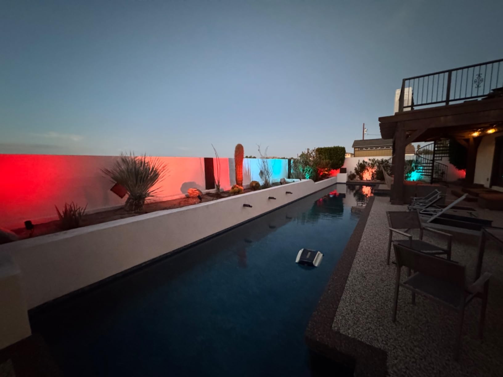 Philips Hue Lily Outdoor Smart LED Spotlight - White & Color Ambiance - Low Voltage Landscape Lighting - 1 Pack - Requires Bridge and Power Supply - Control with App and Voice - Weatherproof customer photo 2