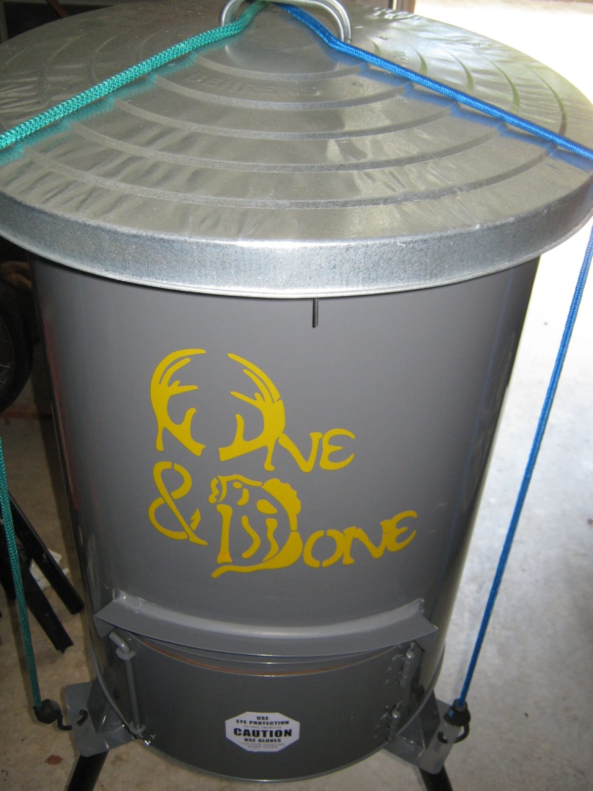 One and Done PRO Game Feeder - Built to Last - Loads 122lbs or 250 lbs (30 Gallon Scout Game Feeder) for Hunters customer photo 1