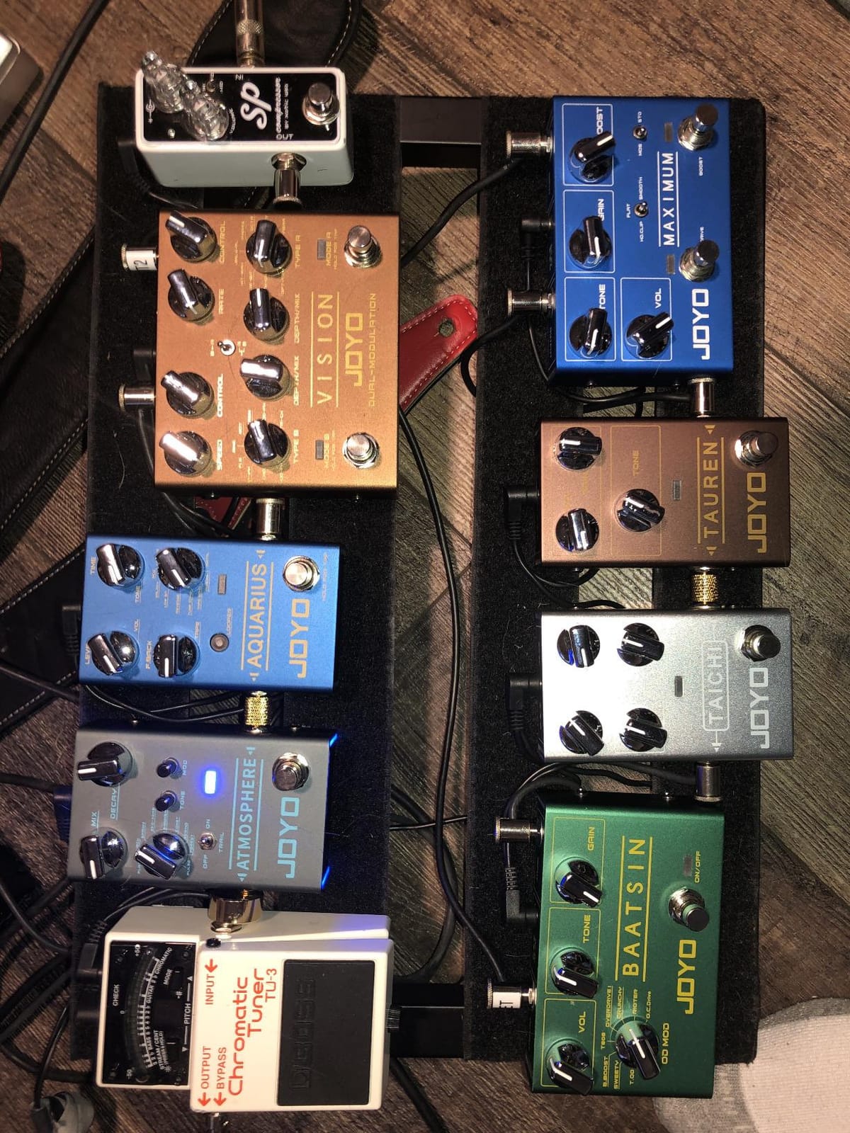 JOYO Overdrive Guitar Pedal, Transparent Overdrive/Touch-Sensitive/Clean Boost to Warm Drive, Ambient LED with Bypass (Tauren R-01) customer photo 2