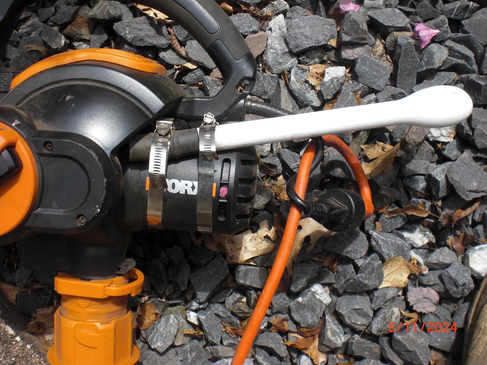WORX Trivac 3-in-1 Electric Leaf Blower for Lawn Care, Leaf Vacuum with 600 CFM, Leaf Mulcher with Metal Impeller, WG512 customer photo 2