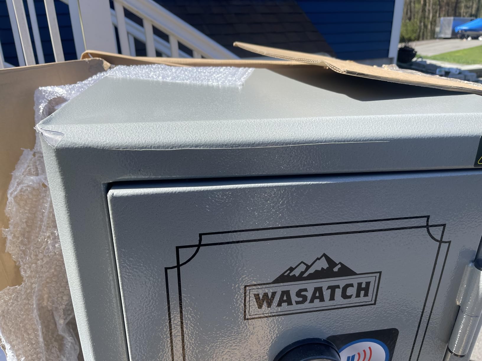 24-Gun Fireproof and Waterproof Safe with Electronic Lock, Gray (24EGW) customer photo 1