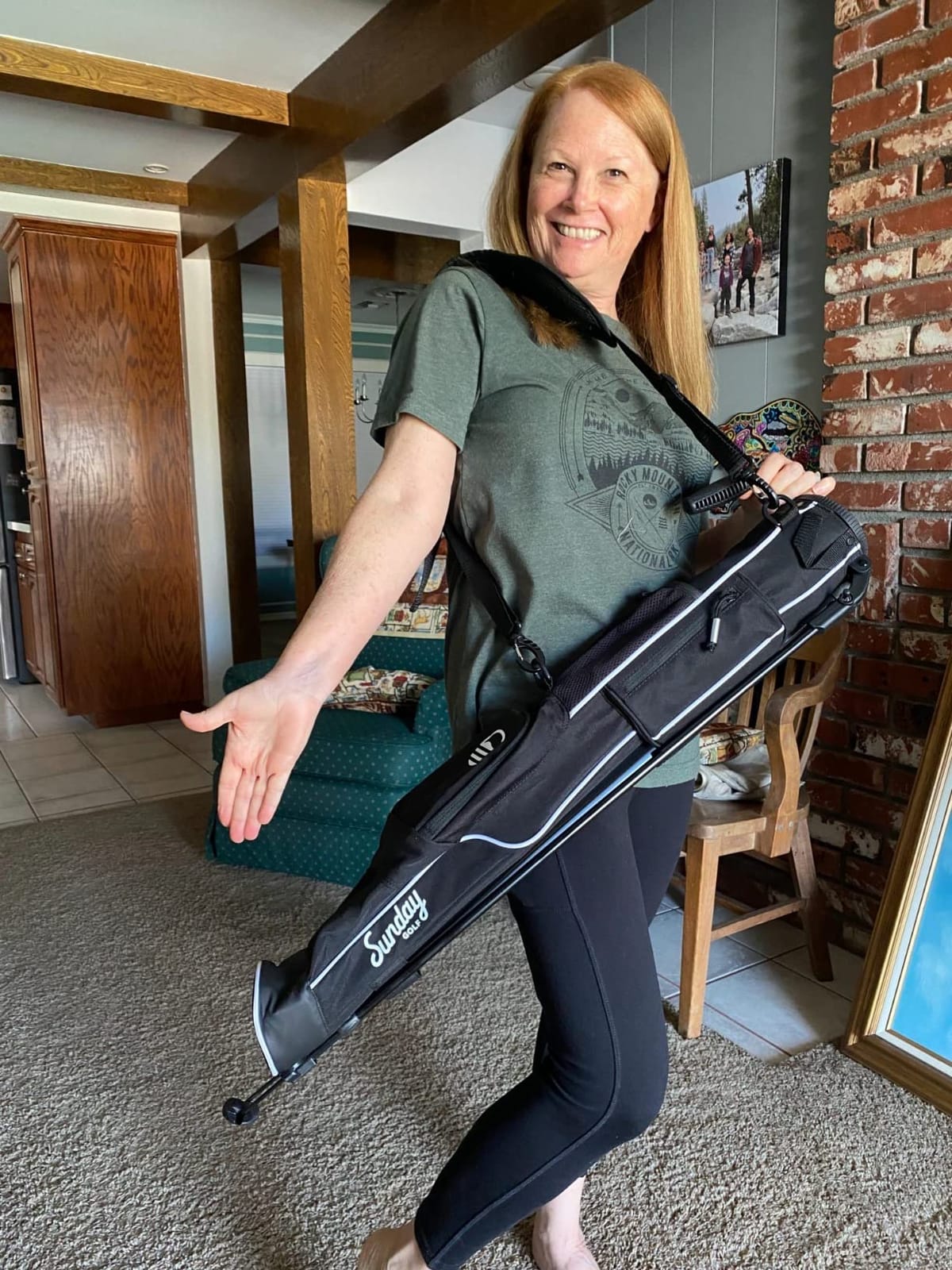 The Original Lightweight Sunday Golf Bag with Stand | Easy to Carry, Durable, Pitch & Putt, Driving Range, Par 3 & Executive Courses customer photo 2
