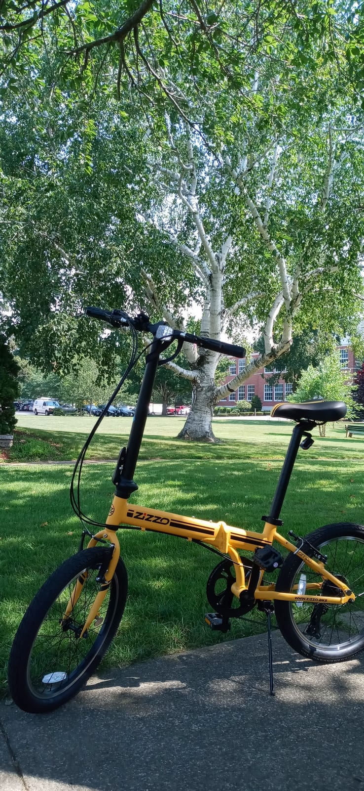 ZiZZO Marino Rust Resistant 8-Speed Aluminum 20 inch Folding Bicycle customer photo 2