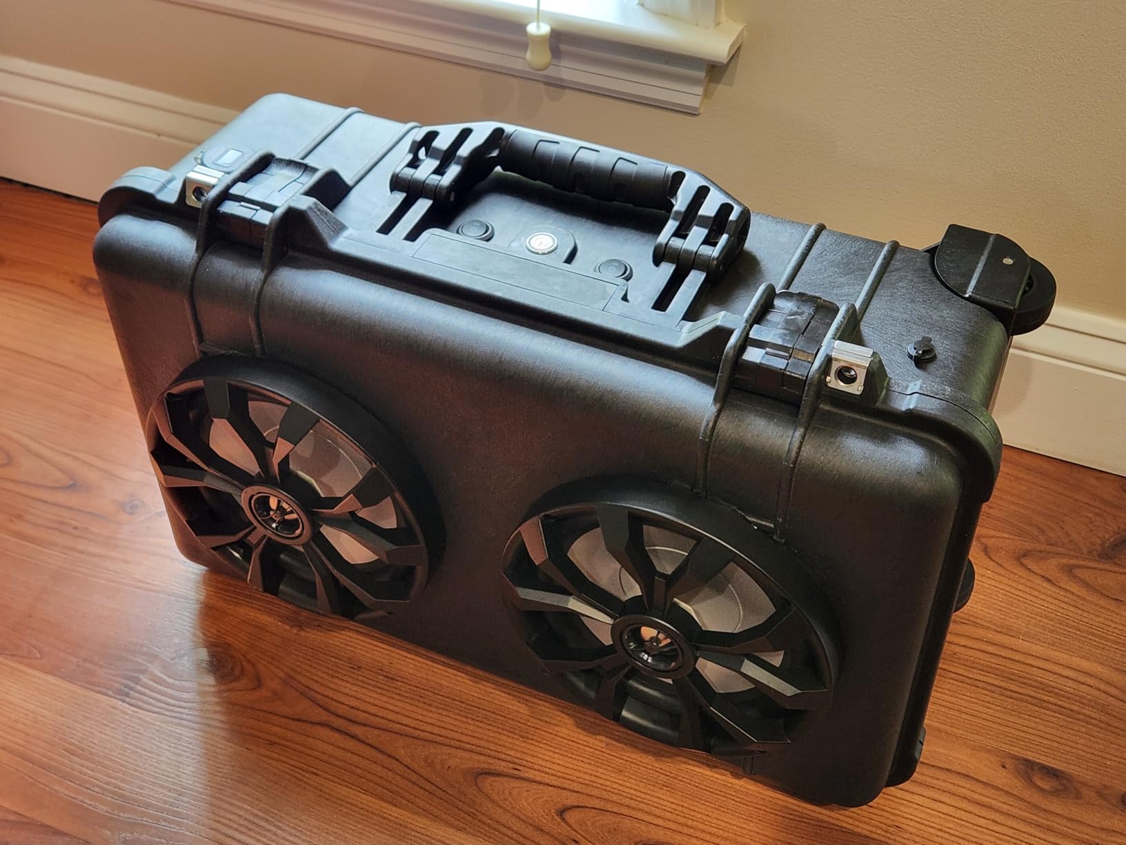 Rockville Pair RKL80MB 900 Watt 8-Inch 2-Way Marine Boat Speakers, IP66 Waterproof, Beat-Sync LED Lights customer photo 2